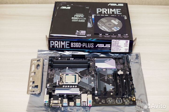 Связка Asus Prime B360-Plus+Core i5-9400