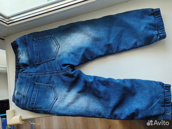 Джинсы для девочки новые 92