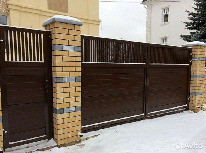 Распашные ворота