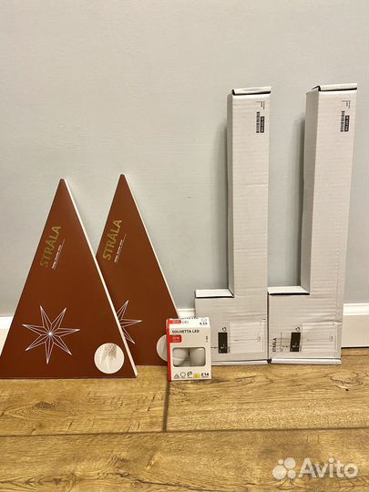 Новая Звезда IKEA strala + основание IKEA strala