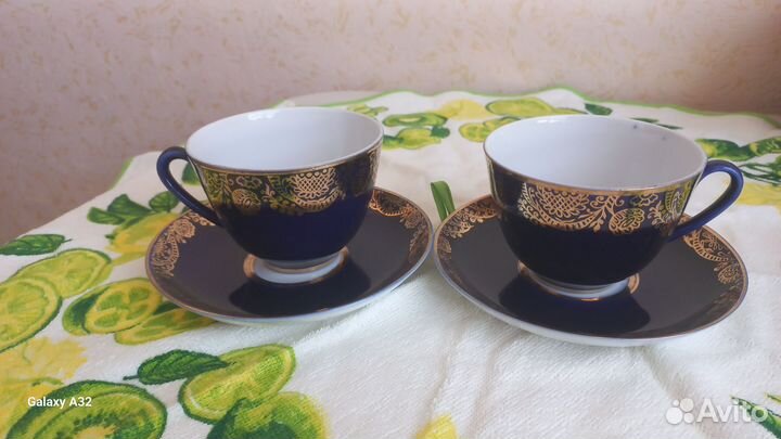 Чайная пара лфз cobalt