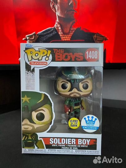 Funko Pop Soldier Boy (Ex glow)