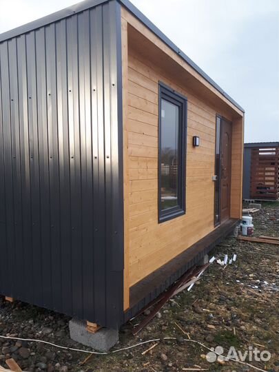 Каркасный дачный домик