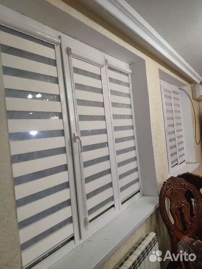Жалюзи и рулонные шторы на окна кв. метр от