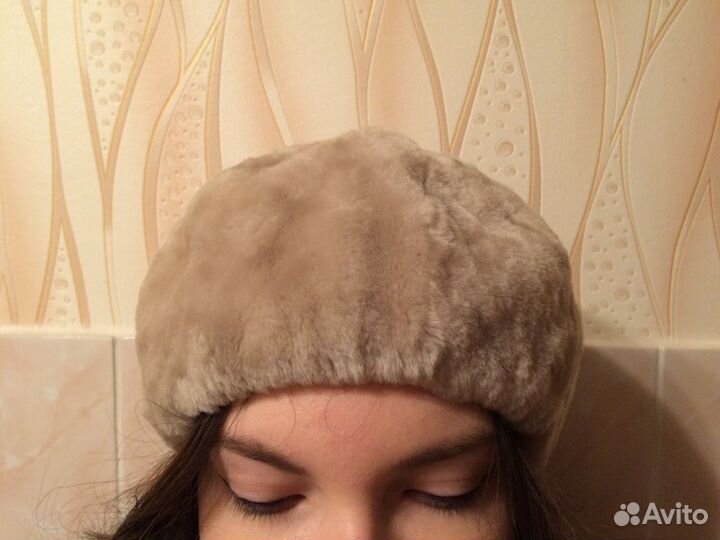 Шапка мутоновая меховая