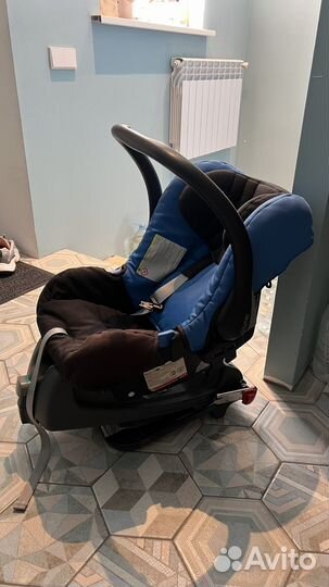 Автолюлька britax romer с базой isofix