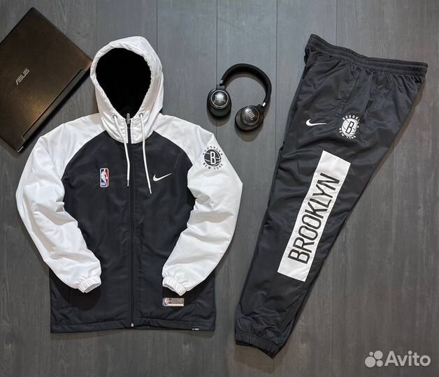 Спортивный костюм Nike Nba Brooklyn плащевый мужск