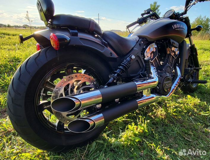 Глушители indian scout