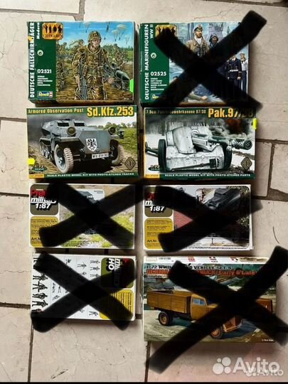 Сборные модели 1 72 и 1 87