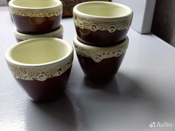 Рюмки керамические