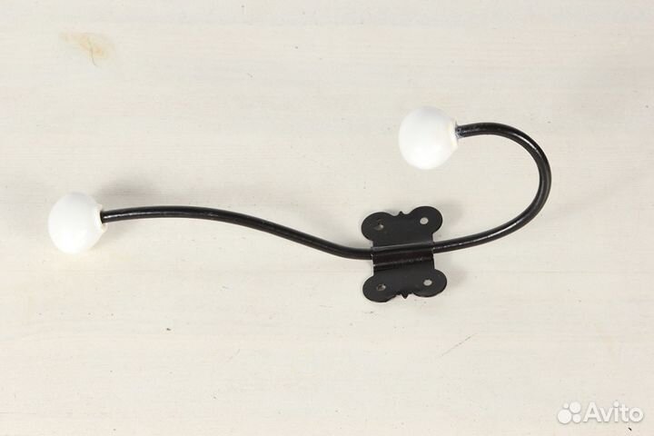 Крючок черный с керамическими наконечниками