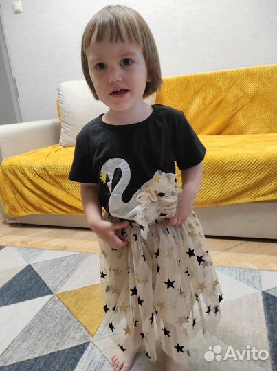 Платье для девочки 86
