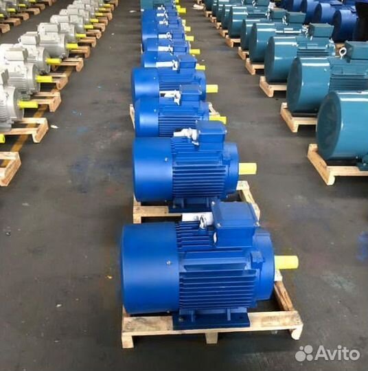 Электродвигатель аир 132М8 5.5кВт 750об новый