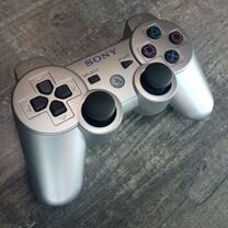 Геймпад PS3 dualshock 3 серебристый оригинальный