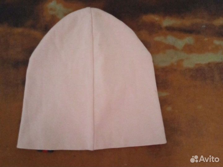 Шапка детская для девочки на 6-7 лет