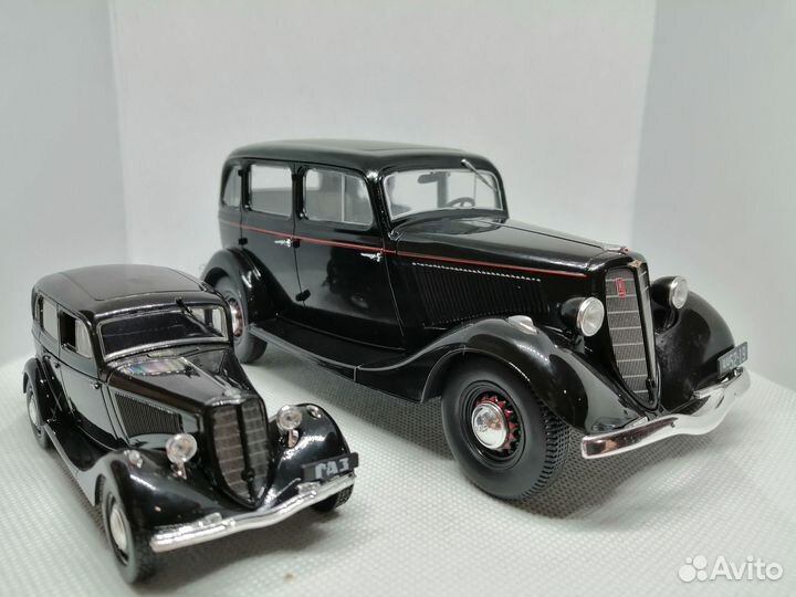 Модель газ-М1 «Эмка нквд» в масштабе 1:24