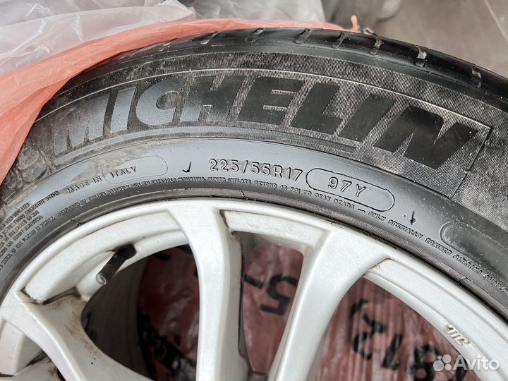 Колеса в сборе r17 летние