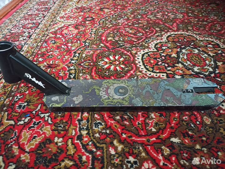 Дека для трюкового самоката парк