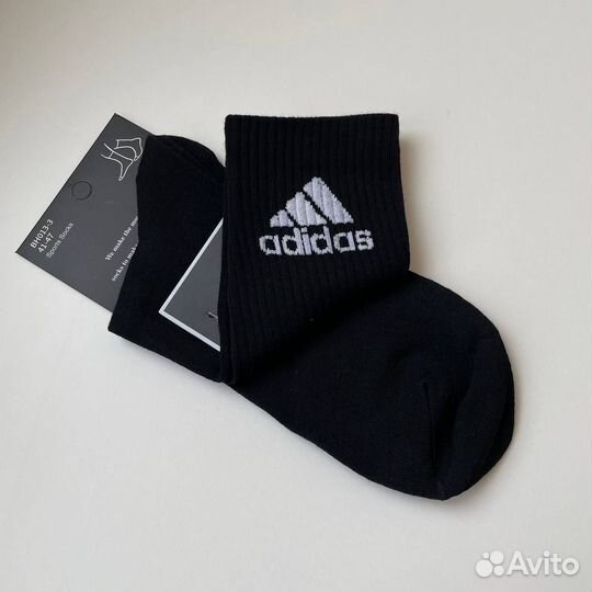 Носки мужские Adidas черные