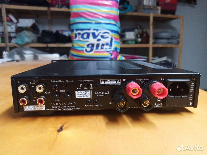 Усилитель мощности Parasound zamp v.3