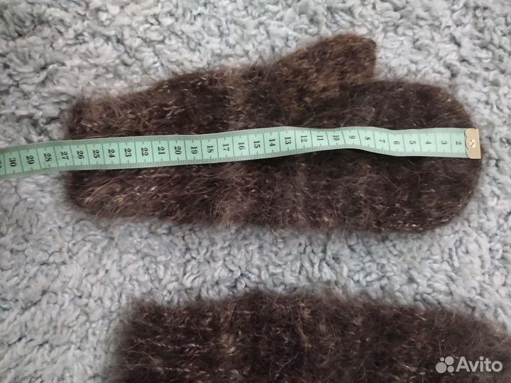 Варежки из собачьей шерсти