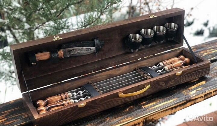 Набор шампуров Подарочный набор для мужчин