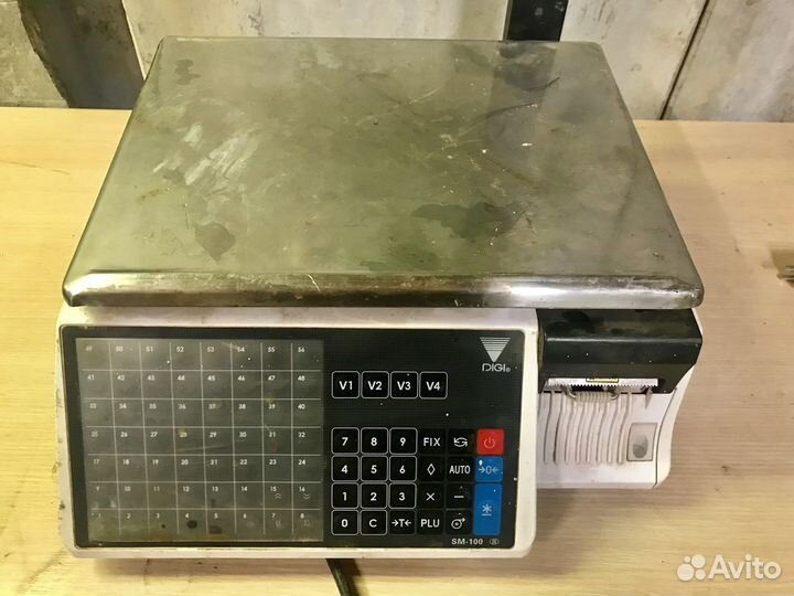Весы с печатью digi SM-100