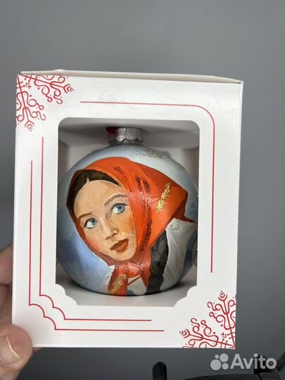 Новогодние игрушки стекло