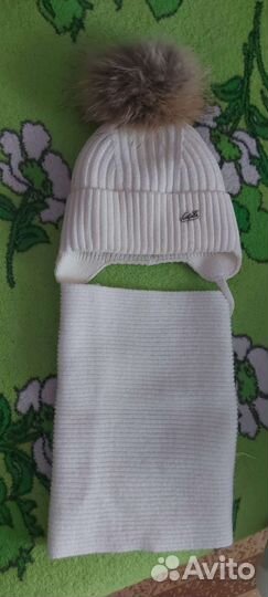 Зимняя шапочка для девочки