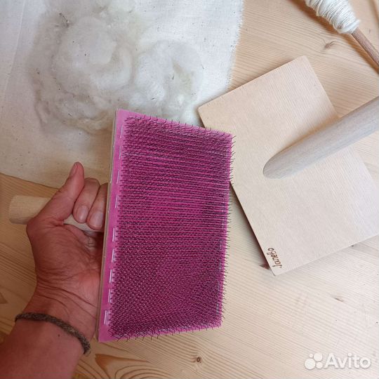 Чески для шерсти, пуха