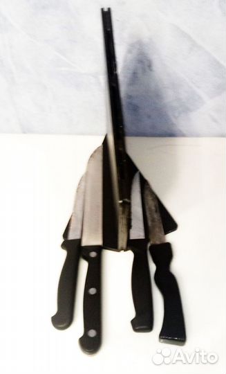 Набор ножей кухонный с подставкой СССР