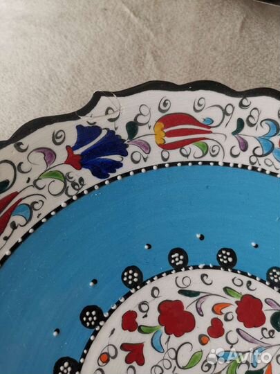 Тарелка декоративная