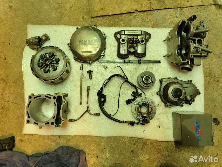 Запчасти на Yamaha yz450/wr450 2005г