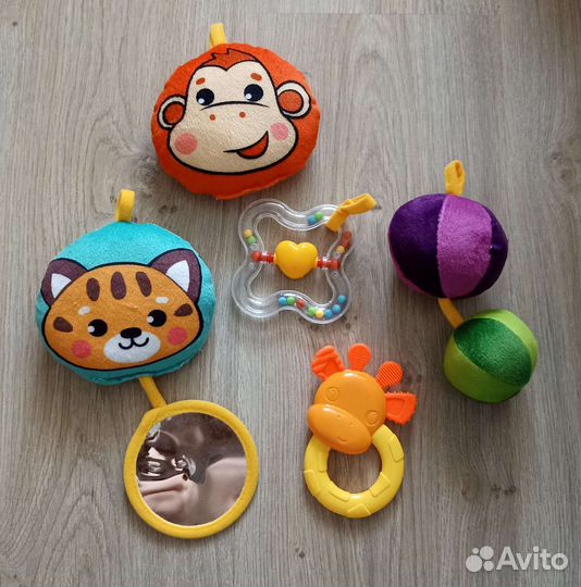 Детский игровой коврик с дугами