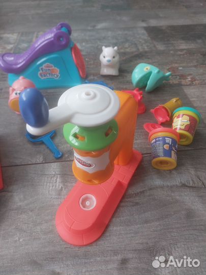 Play doh лот игрушек для лепки