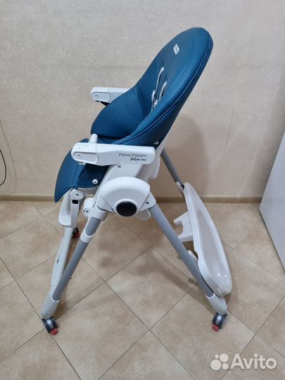 Стульчик Peg Perego Prima Pappa Follow Me Petrolio