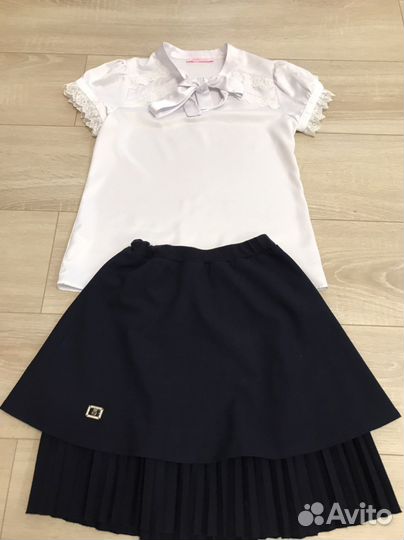 Белая блуза и Юбочка