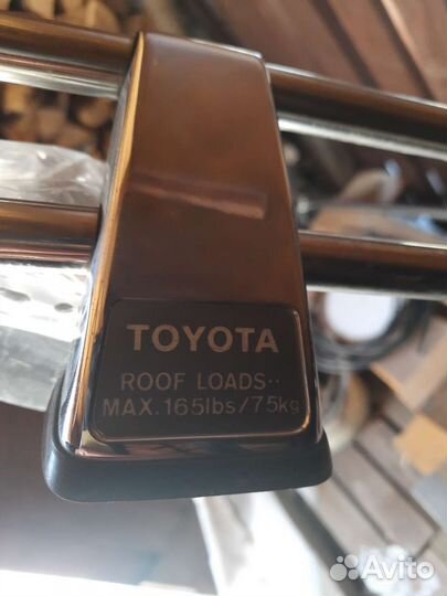 Рейлинги от Toyota LC 80