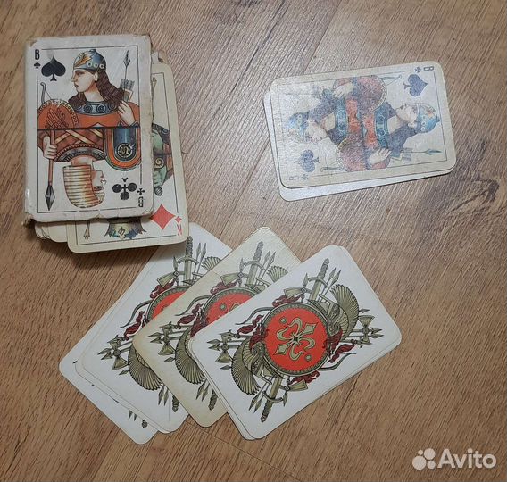Карты игральные СССР лот