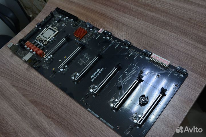 ASRock материнская плата H510 pro BTC+