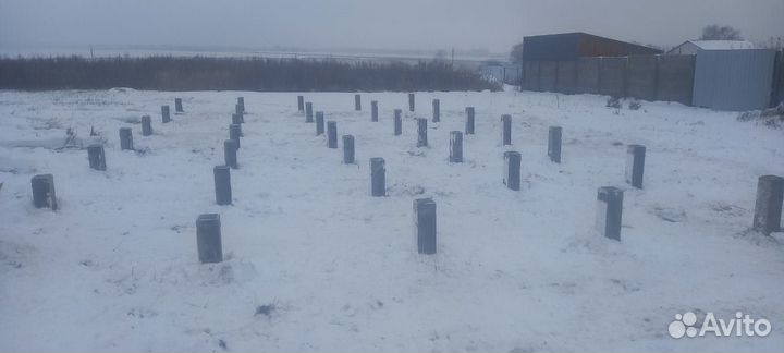 Фундамент / Жб, Бетонные, Железобетонные сваи