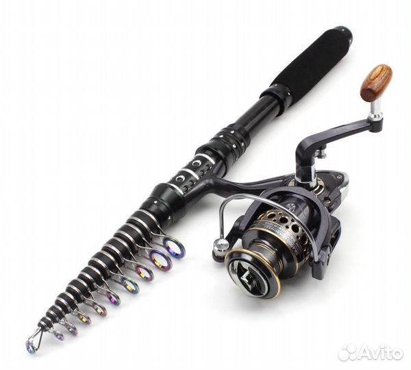Удочка карбоновая 3 метра с катушкой