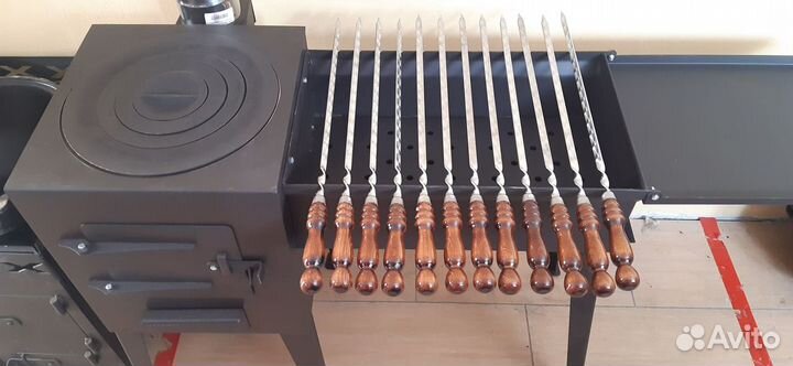 Шампуры в чехле