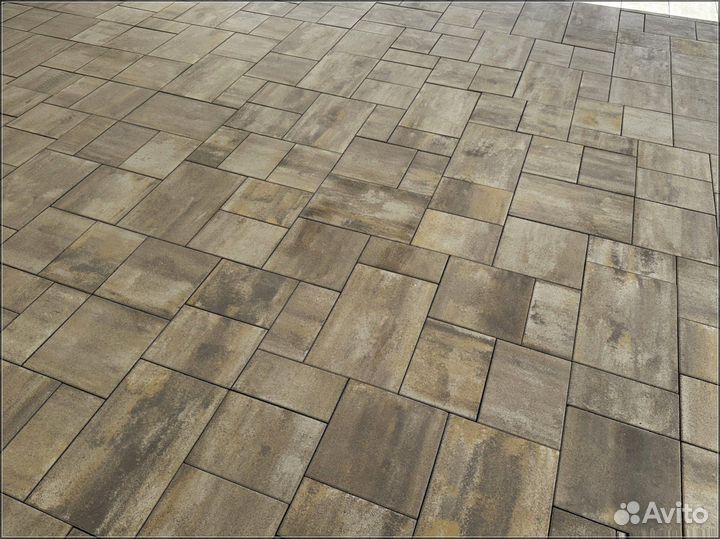 Тротуарная плитка новая минимальный объем 120 м2