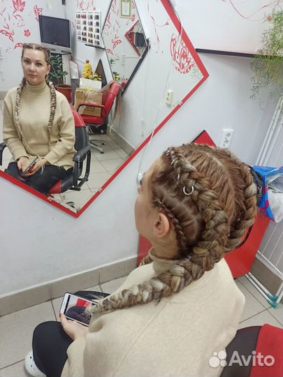 Плетение афрокос