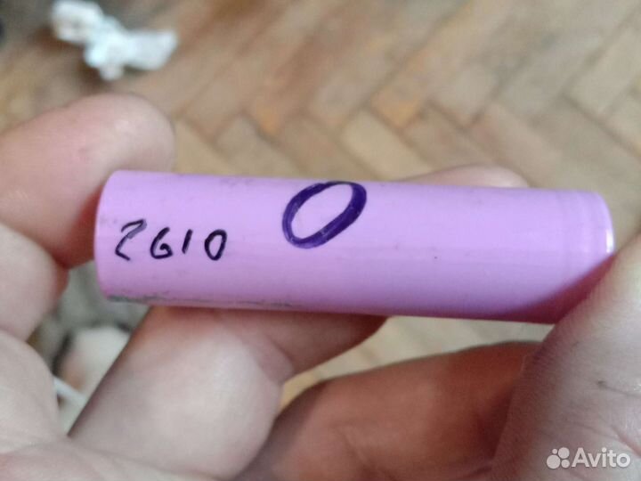 Аккумулятор 18650 с напряжением 0v