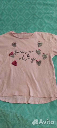 Футболки разные на девочку 7-8 лет