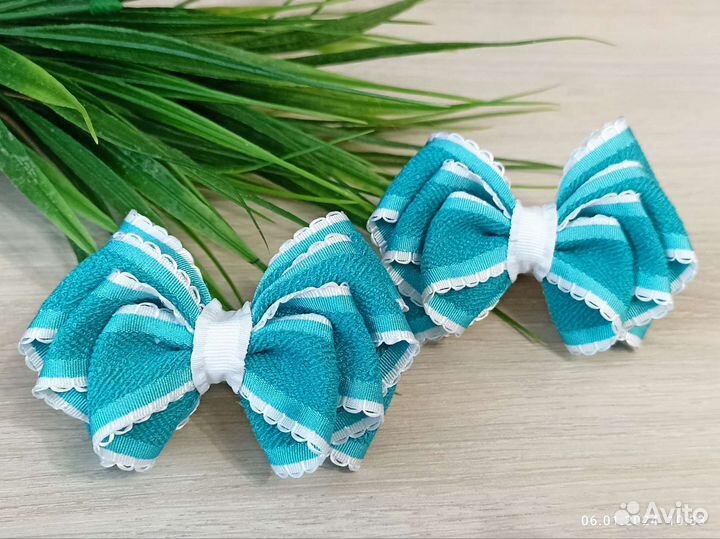 Бантики банты вельвет школа