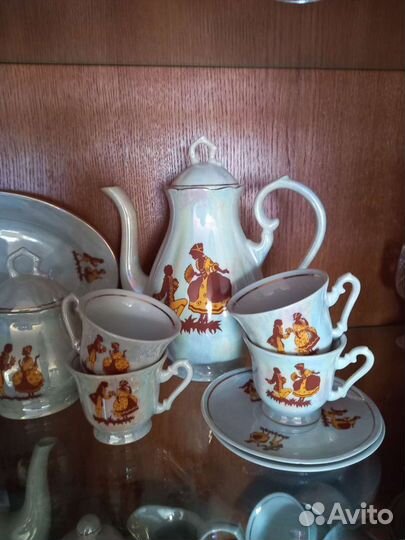 Сервиз кофейный Чехословакия