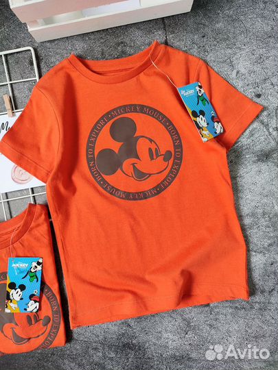 Футболка для мальчика 98 104 Дисней